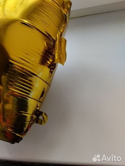 Цифра 1 фольгированный шар на годик