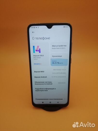 Xiaomi Redmi Note 8 2021, 4/64 ГБ