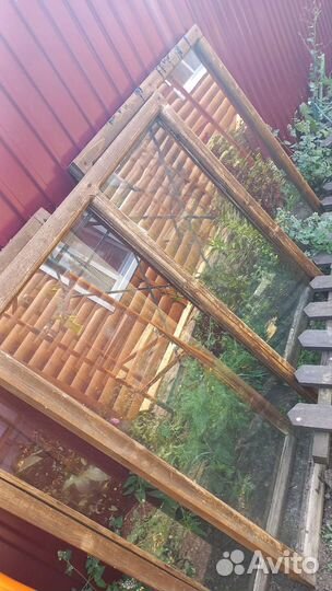 Деревянные окна со стеклопакетом бу