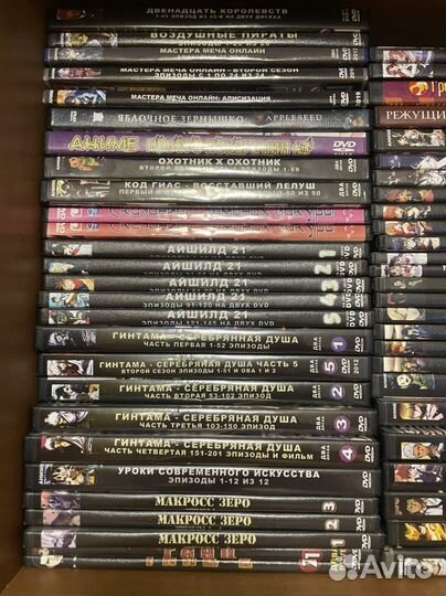 Dvd диски аниме