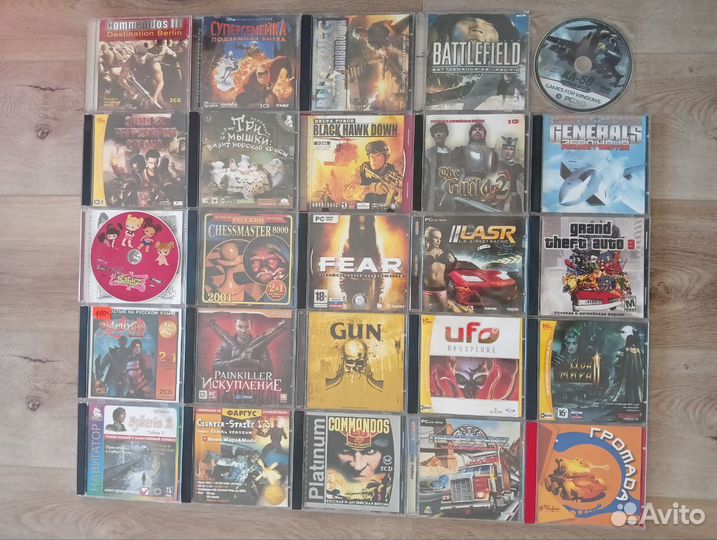 Компьютерные игры диски для пк PC часть 3