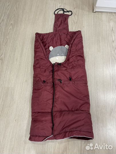 Зимний конверт в коляску