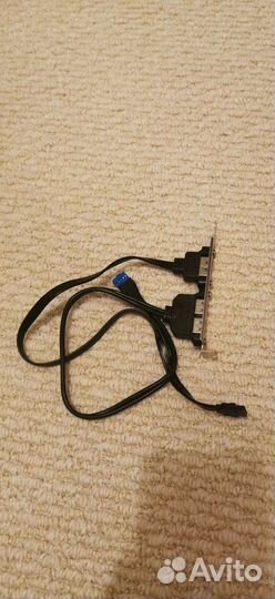 Плата расширения SATA и usb для корпуса внутренняя