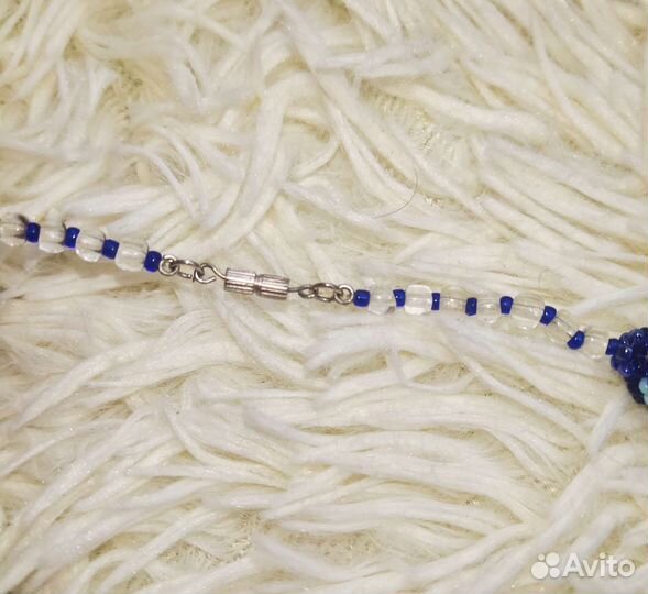 Колье воздушное из бисера