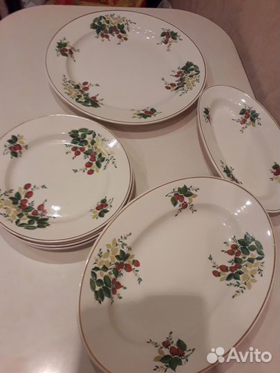 Тарелки, блюда сервировочные СССР
