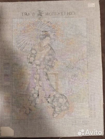 Новая канва для вышивания крестом Гейша