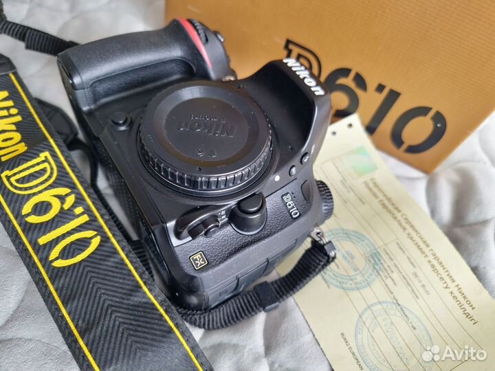 Зеркальный фотоаппарат nikon d610