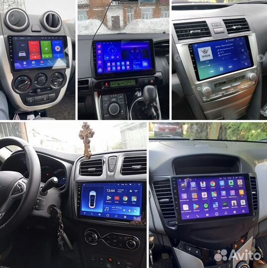 Магнитола Android под любой автомобиль установка