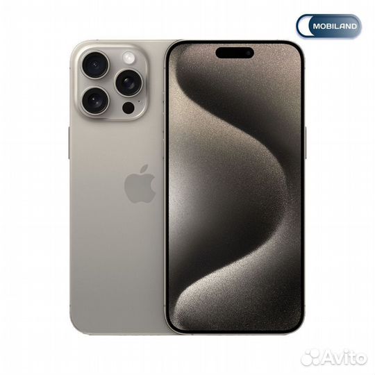 iPhone 15 Pro Natural Titanium 1тб A3101