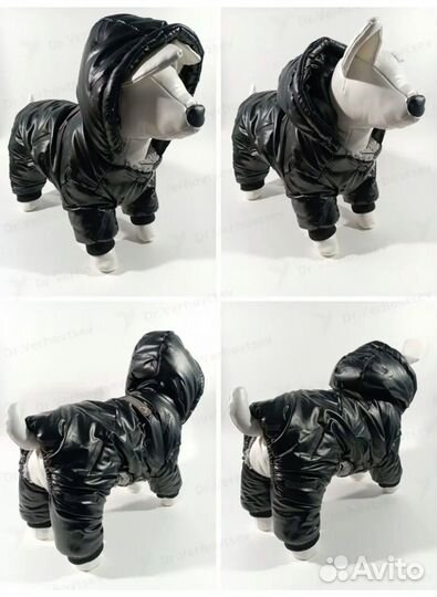 Зимний комбинезон для собак мелких пород