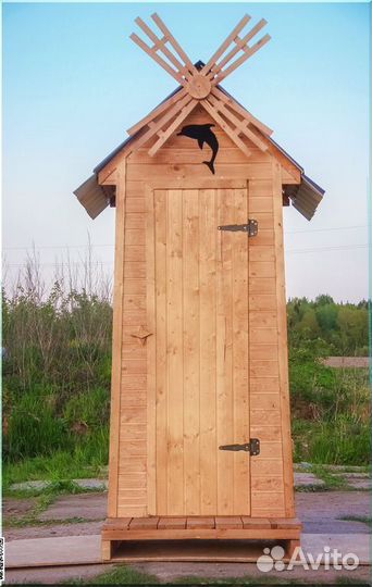 Уличный туалет с установкой TOP225