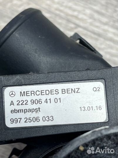 Вентилятор охлаждения радиатора Mercedes-Benz