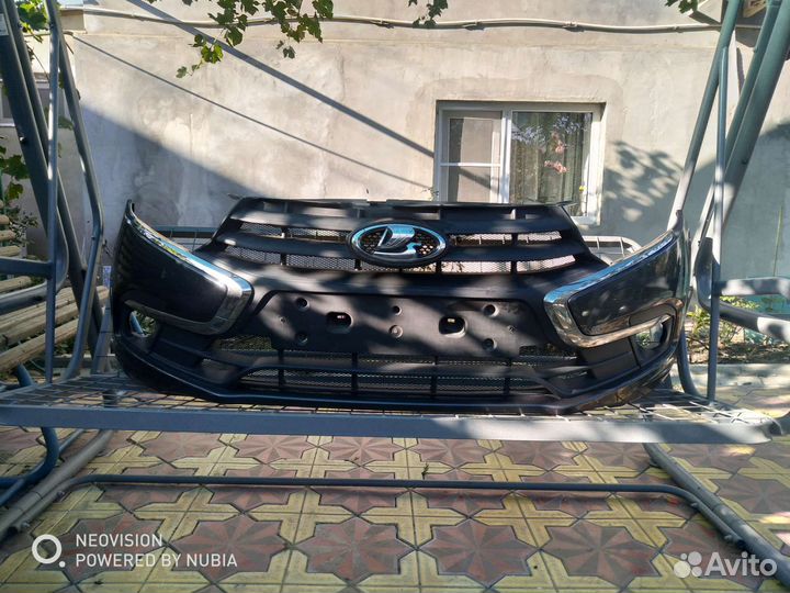 Бампер LADA granta fl