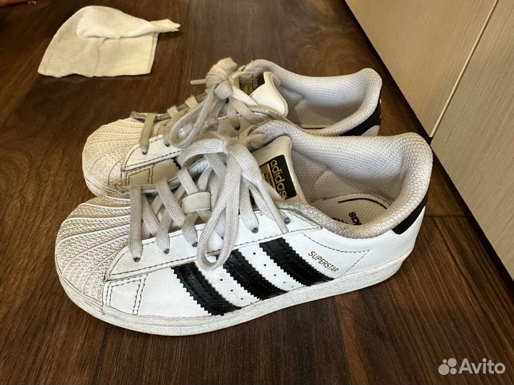 Кеды кроссовки Adidas superstar us12K