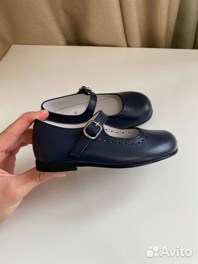 Туфельки для девочки 24 размер натуральная кожа