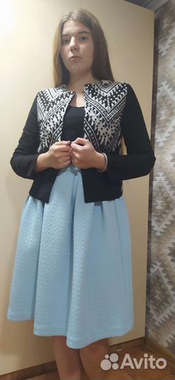 Юбка теплая 46