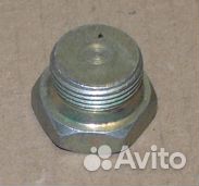 Пробка М22*1,5-6Н (S27) тормозной системы, ресивер