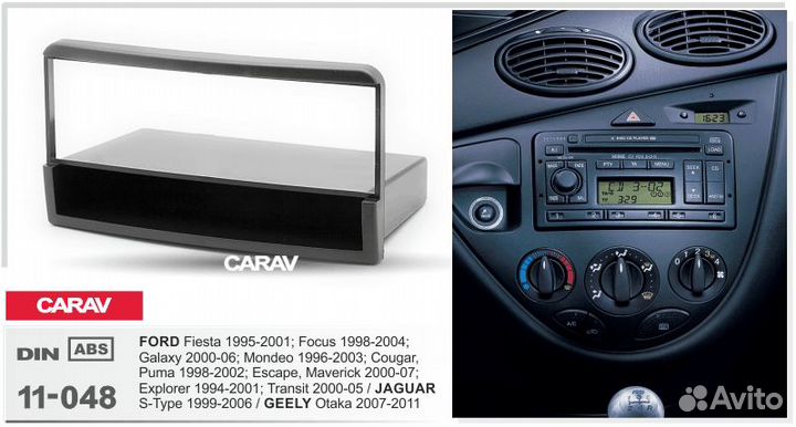 Переходная Рамка Carav 11-048 Ford Focus