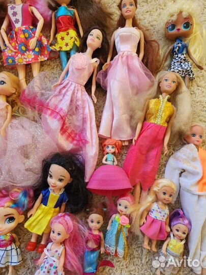 Куклы барби и пупсики в идеальном состоянии