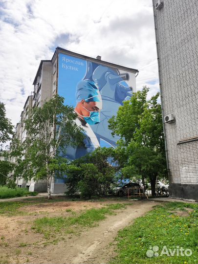 Оформление стен граффити / роспись комнаты