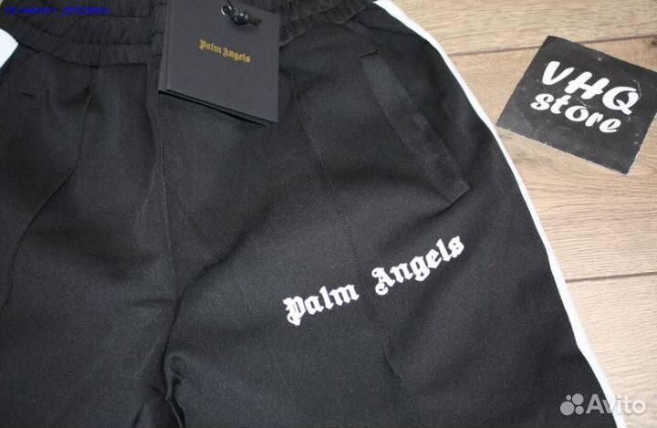 Palm Angels штаны черные (Арт.77232)