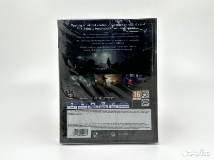 Control Retail Exclusive Edition (PS4 видеои Новый
