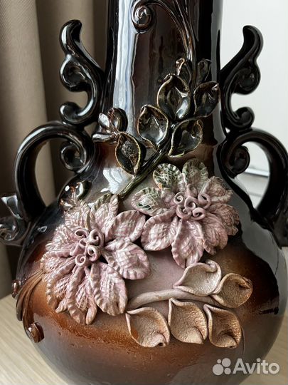 Ваза керамическая большая напольная