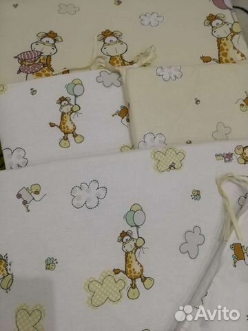 Бортики в детскую кроватку