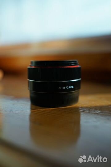 Объектив samyang 35mm 2.8 Sony E