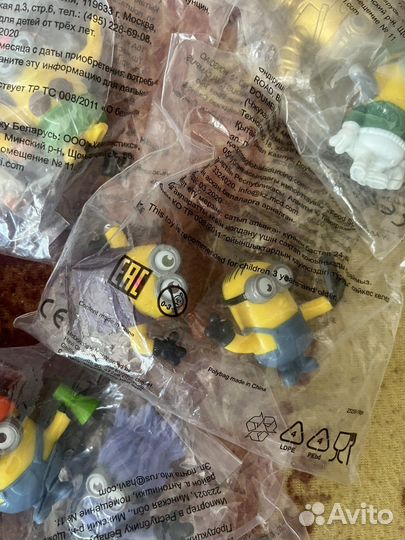 Миньоны из макдональдса