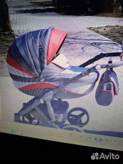 Коляска 2 в 1 adamex