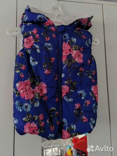 Жилетка утепленная для девочки