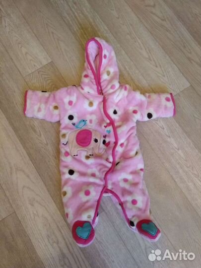Комбинезон демисезонный р. 3-6 мес