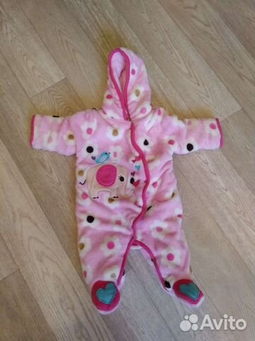 Комбинезон демисезонный р. 3-6 мес