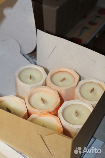 Ароматические свечи (гипс )