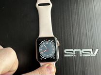 Apple watch 4 40мм розовые часы