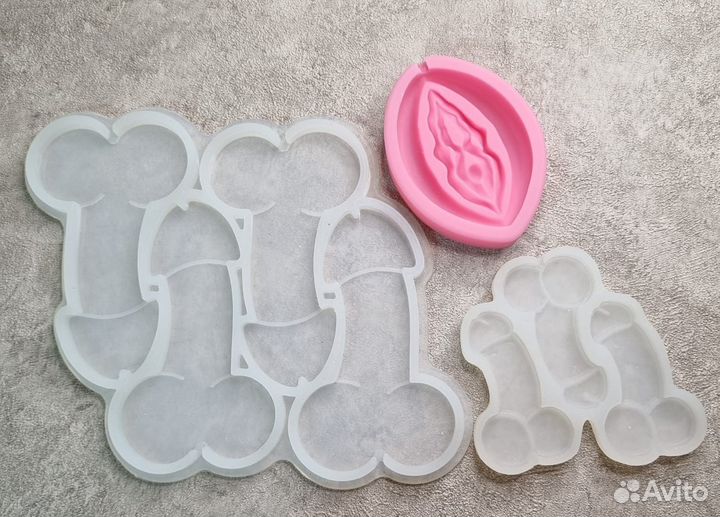 Формочки силиконовые для леденцов и мастики