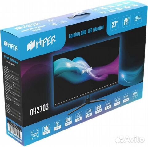 Монитор игровой hiper Gaming QH2703 27" купить в Москве | Электроника ...
