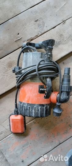 Дренажный насос для грязной воды бу