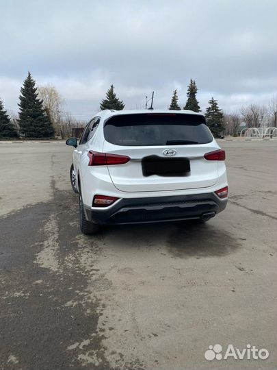 Hyundai Santa Fe 2.4 AT, 2019, 70 000 км
