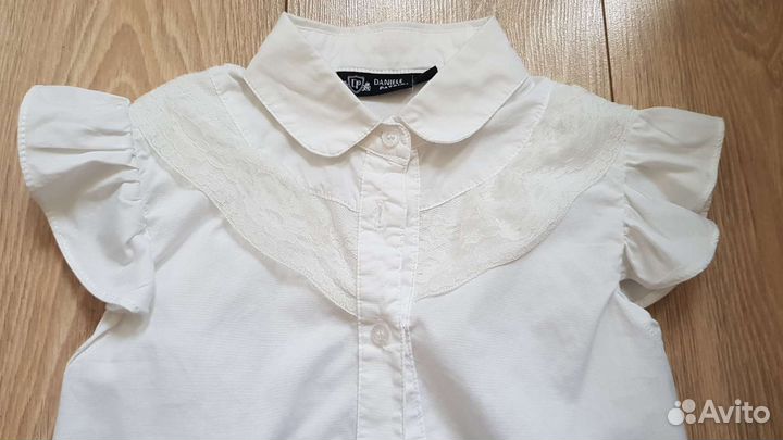 Рубашка белая для девочки