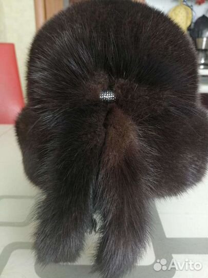 Шапка норковая женская
