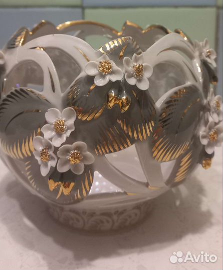 Конфетница ручная работа