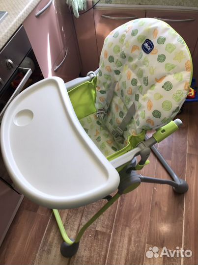 Стульчик для кормления Chicco Pocket Meal Green Ap