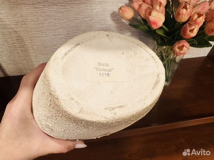 Ваза интерьерная в скандинавском стиле