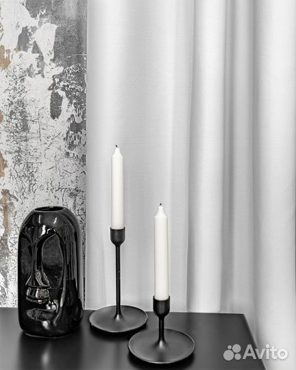 Шторы блэкаут Марсель Платиновый новые пошив