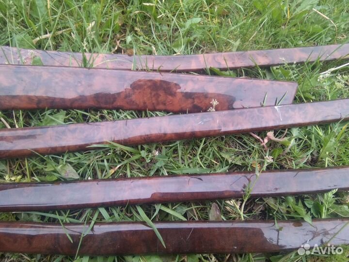 Молдинги салона bmw е39 под дерево