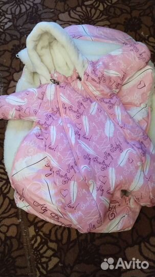 Конверт на выписку для девочки