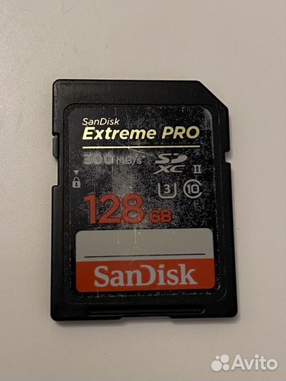 Карта памяти SanDisk Extreme Pro 128Gb