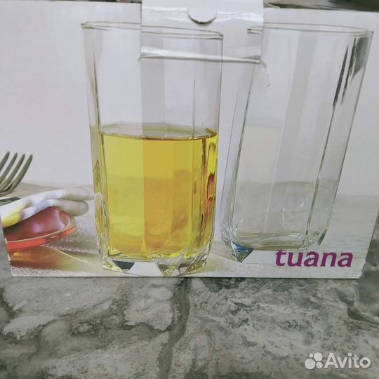 Стаканы 340 мл, Tuana, Турция